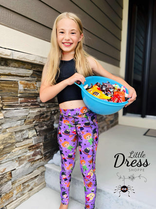 Halloween Witch Leggings