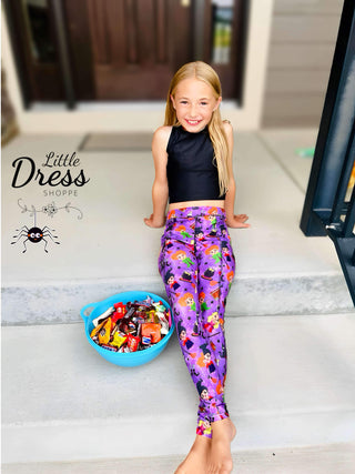 Halloween Witch Leggings