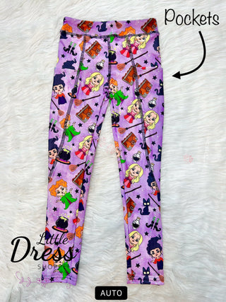 Halloween Witch Leggings