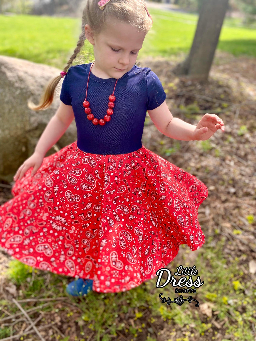 Little Bandana Paris Dress
