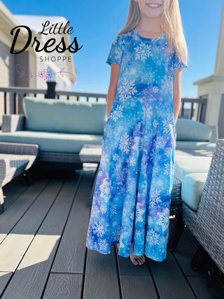 Snowflake Maxi Dress