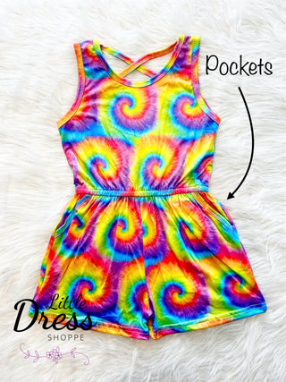 Tie Dye Romper