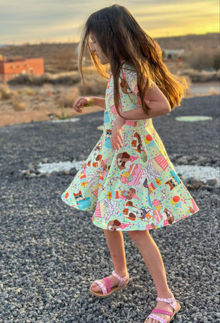 Paw-ty Birthday Twirly Dress