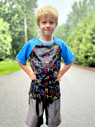 Back to School Alphabet Letters shirt