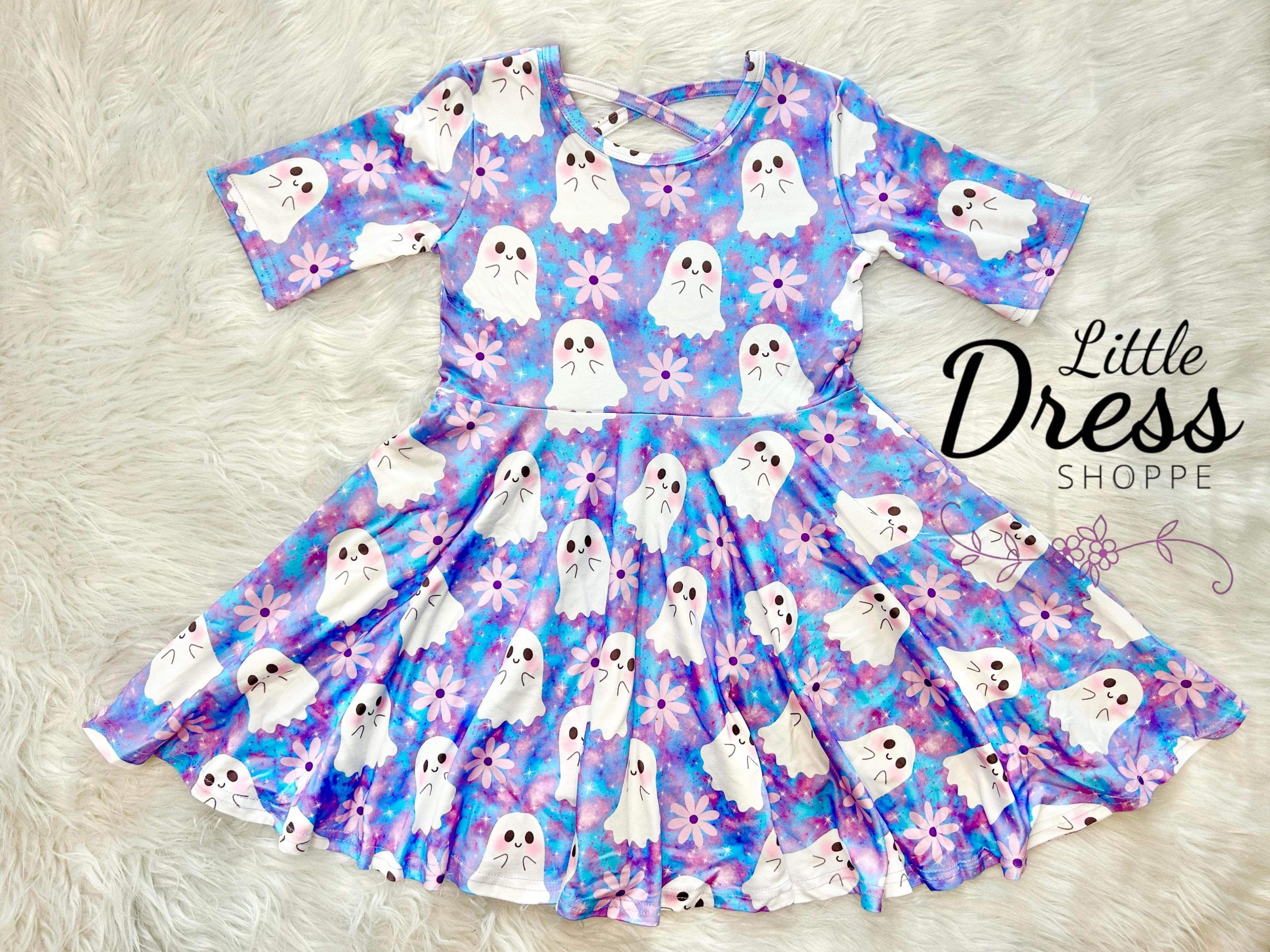 purple ghost dress Ghost (Purple Sleeves) Baby Doll Dress, L