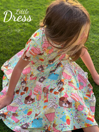 Paw-ty Birthday Twirly Dress