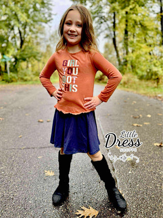 Solid Colored Twirly Skorts