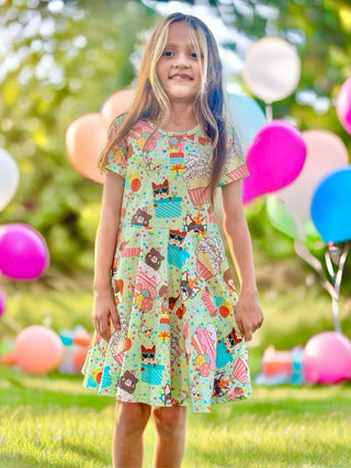 Paw-ty Birthday Twirly Dress