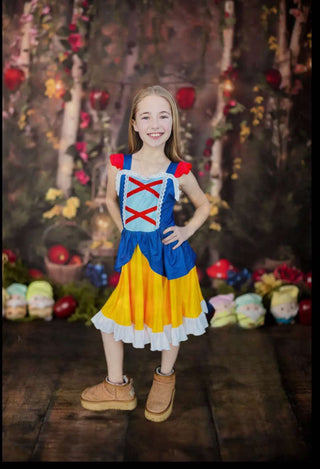 Snow White Inspired Princess Dress