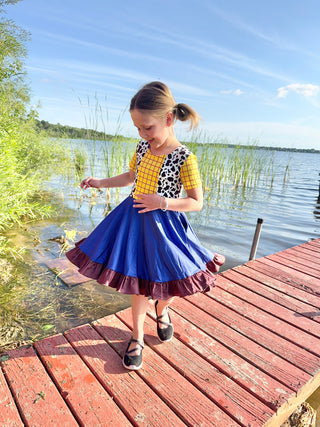 Cowboy Toy Twirly Dress