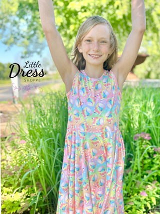 Squishy Rainbow Twirly Dress