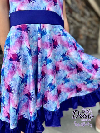 Piano Twirly Dress