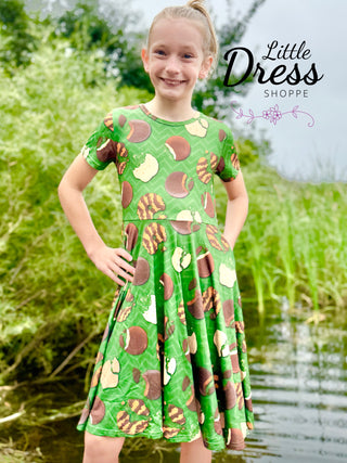 New Girl Scout Seller Print Dress!