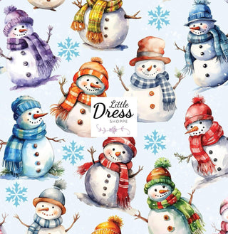 Snowman Long Sleeves Dress