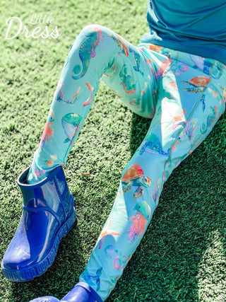 Sealife Ocean Beach Leggings