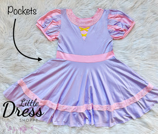 Rapunzel Twirly Dress