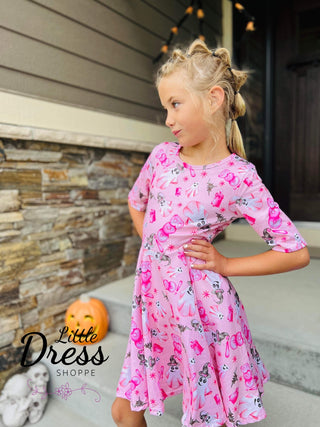 pink ghost dress Pink ghost dress