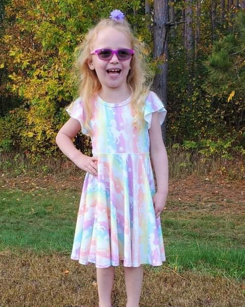 pastel unicorn dress Little Dress Shoppe Pastel Unicorn Dress, Girl's, Size: 2T