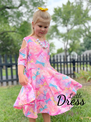 Dragonfly Twirly Dress