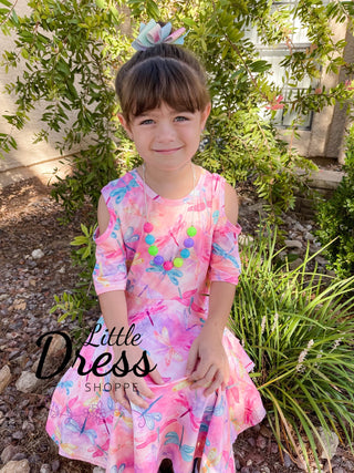 Dragonfly Twirly Dress