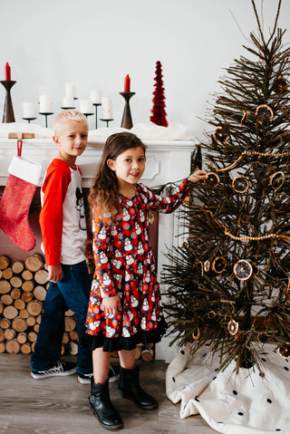 Matching Set Snowman Shirt