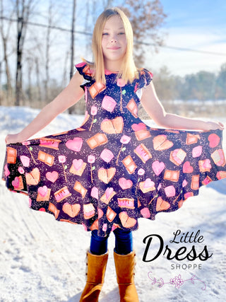 S’mores Twirly Dress