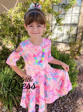 Dragonfly Twirly Dress