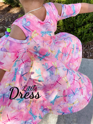 Dragonfly Twirly Dress