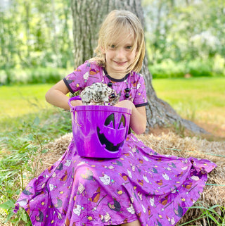 Halloween  Chickens Twirly Dress