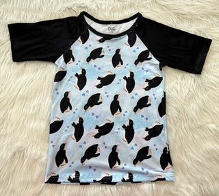 Penguin Twirly Dress and Matching Shirt